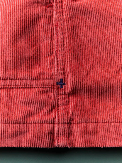 imogene + willie Lounge Cord Short - Sunfaded Red Brown