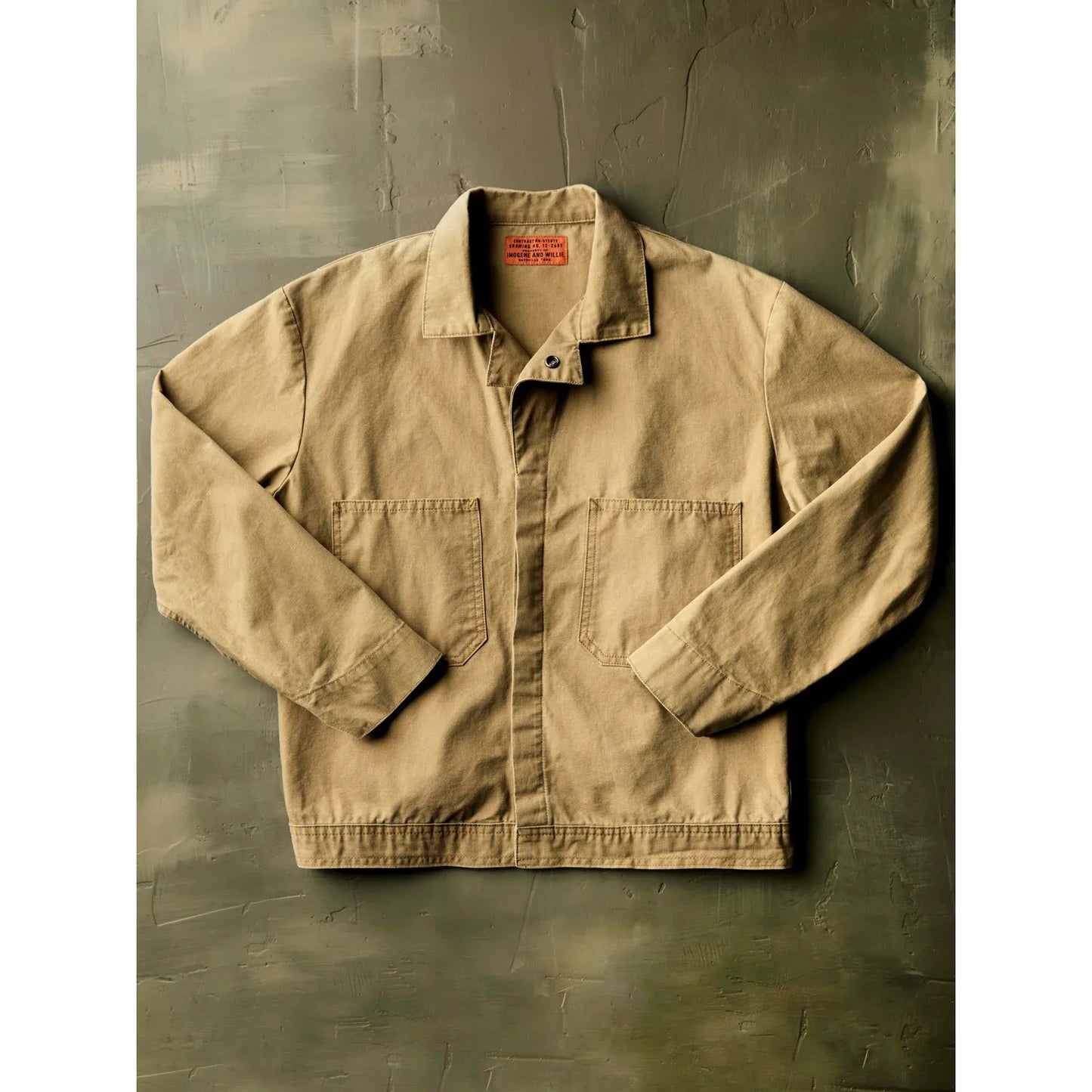 Tracker Jacket - Washed Khaki - DUNE + SALT