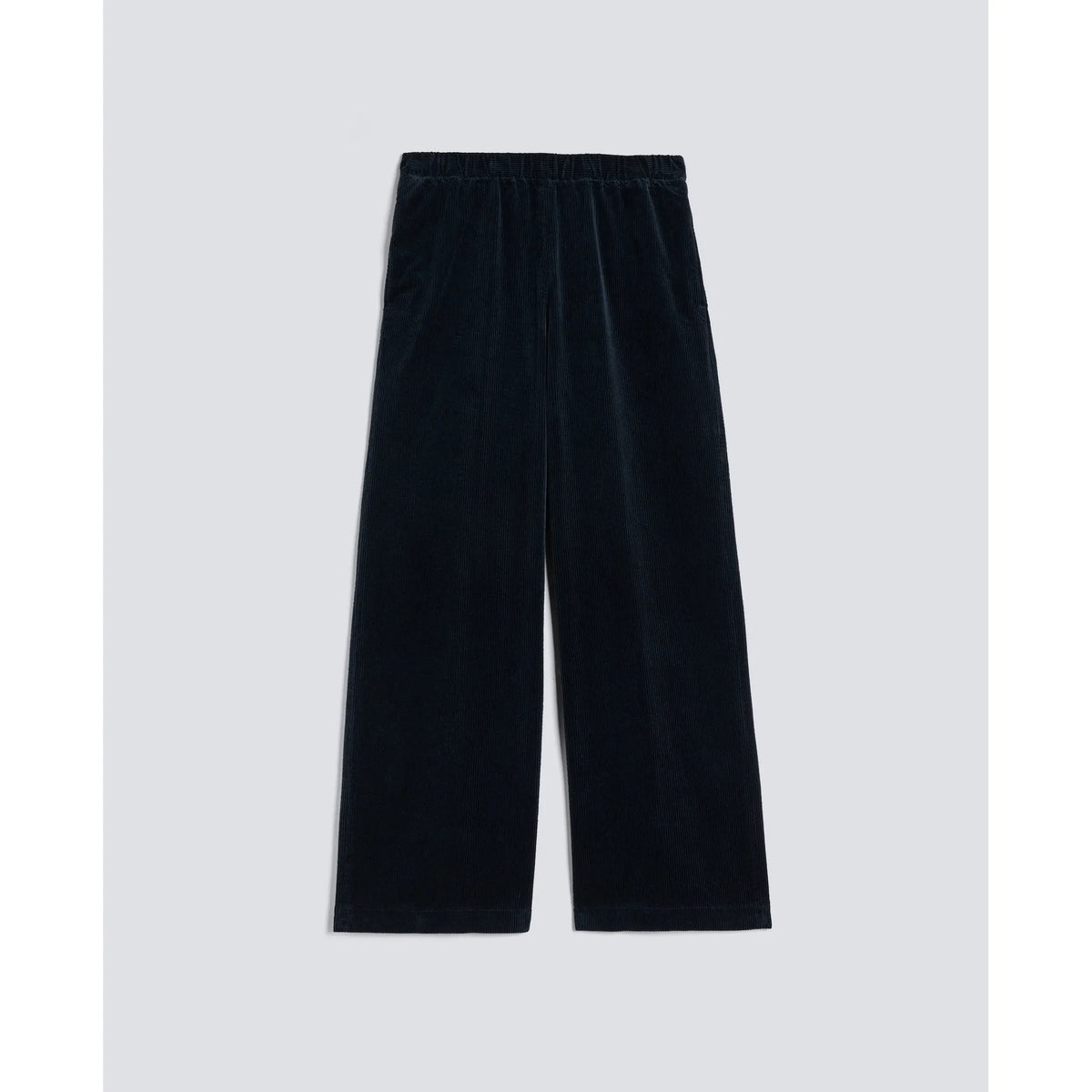 Aspesi Wide Corduroy Trousers - Navy Black