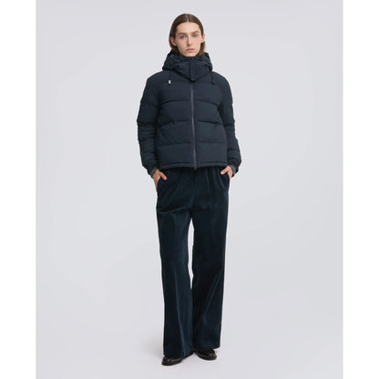 Aspesi Wide Corduroy Trousers - Navy Black