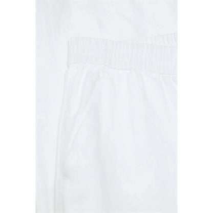 Women's Winona Wide Linen Pants in white by Closed Women's, featuring a relaxed fit and lightweight linen fabric.