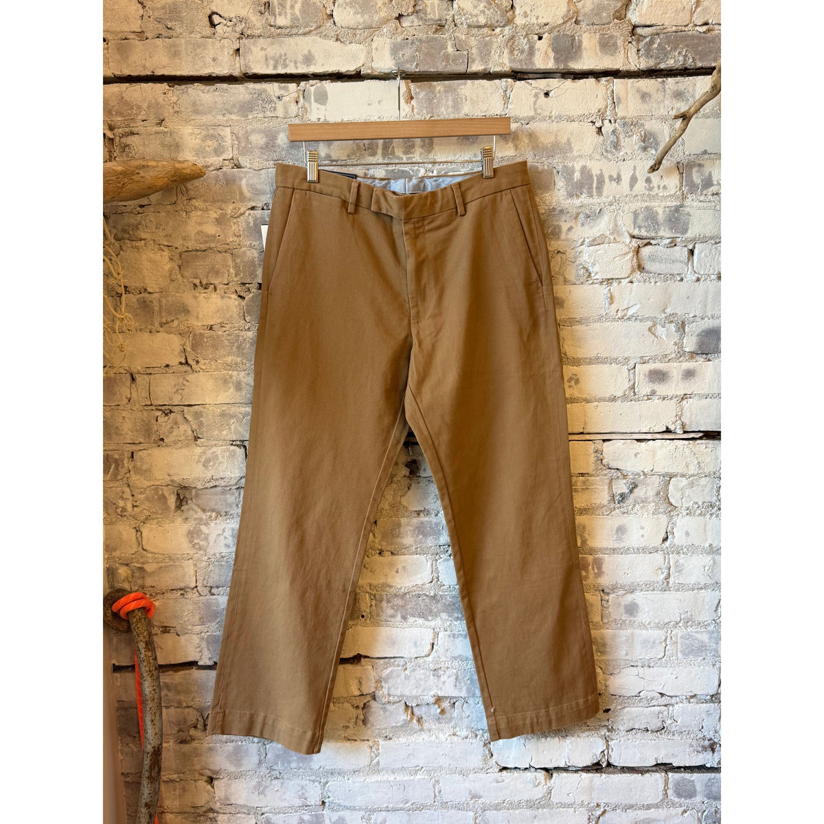 Ralph Lauren Winterized Twill Jarrett Chino Classic Pant - Rustic Tan Sienna
