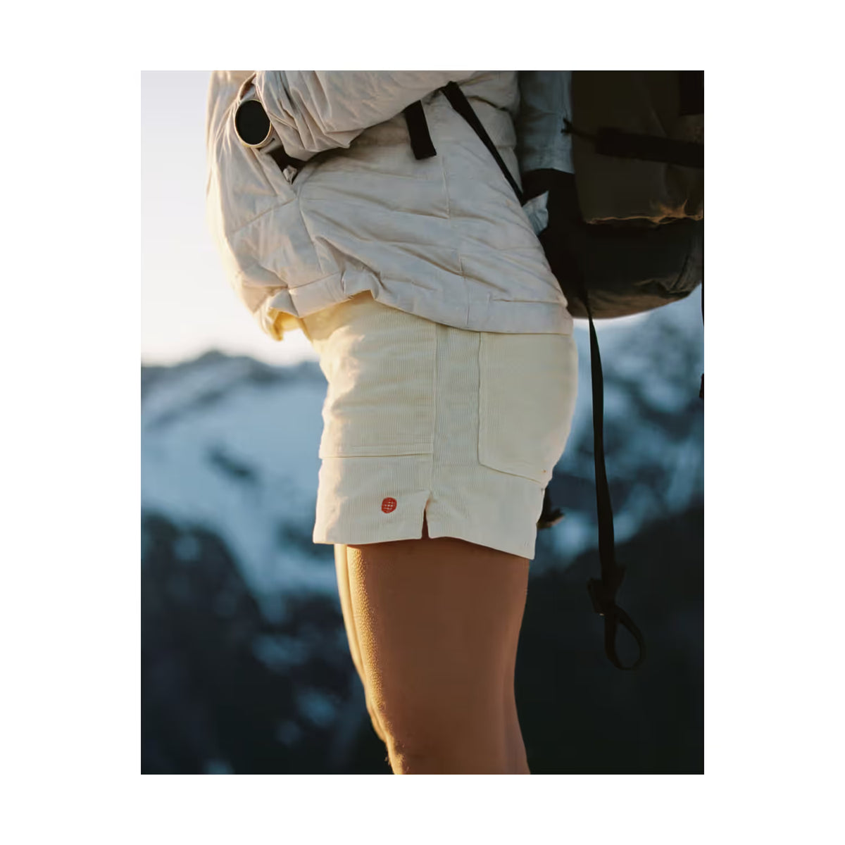 Women's Amundsen Concord Garment Dyed Faded Peony Pink 5-inch shorts with a relaxed fit and casual style.
