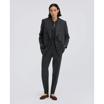 Aspesi Wool/Cashmere Knit Jacket - Charcoal Dark Slate Gray