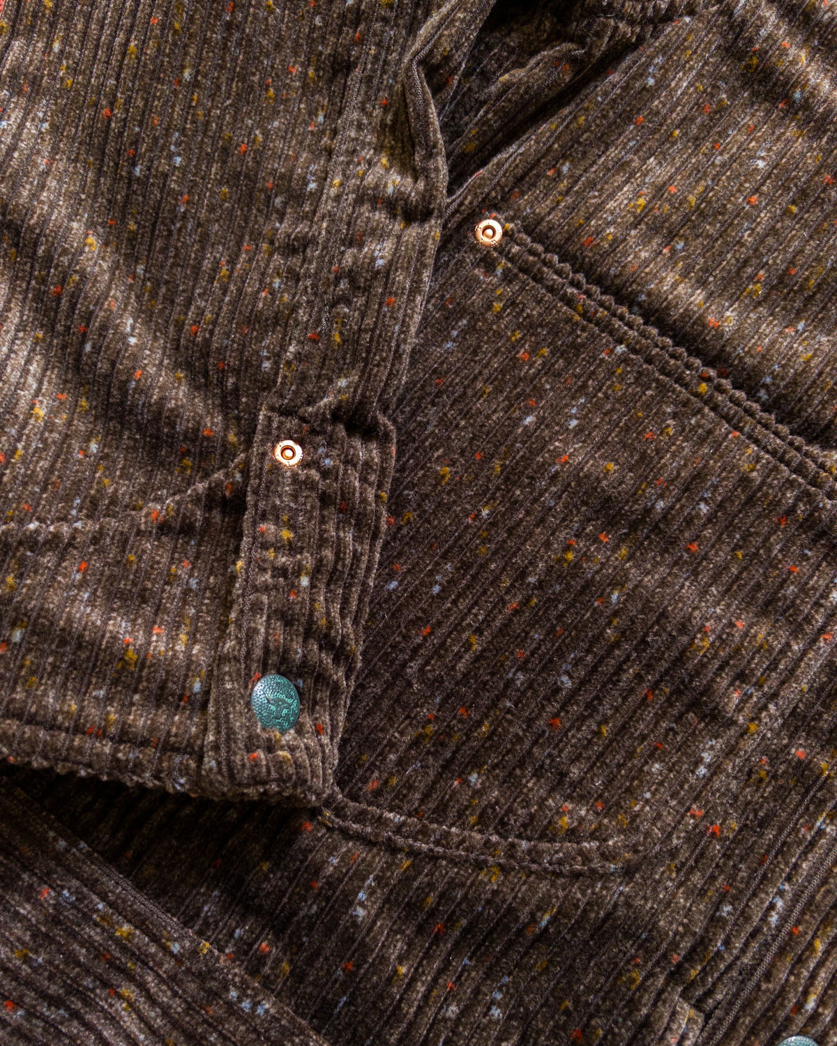 Wythe Donegal Corduroy Barn Jacket - Rustic Brown