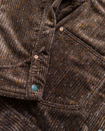 Wythe Donegal Corduroy Barn Jacket - Rustic Brown