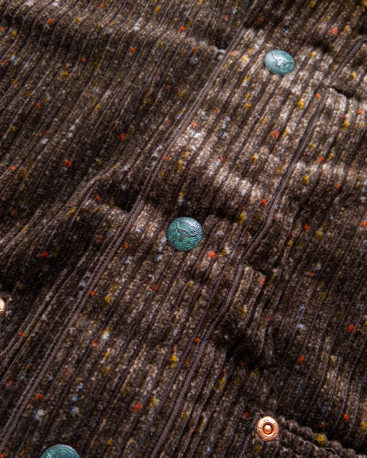 Wythe Donegal Corduroy Barn Jacket - Rustic Brown