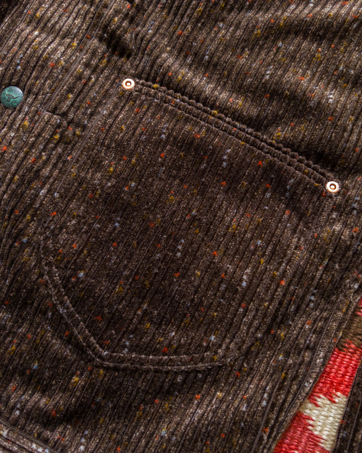 Wythe Donegal Corduroy Barn Jacket - Rustic Brown