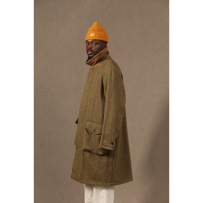 East Harbour Surplus Yardley Shetland Wool Coat - Ocre Dim Gray