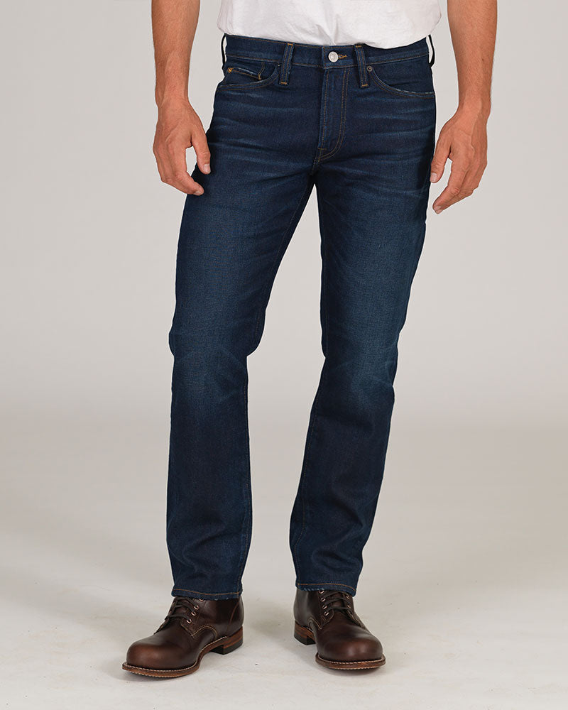 Men's Ace Rivington Brodie Taper Comfort 12oz jeans in Asphalt wash