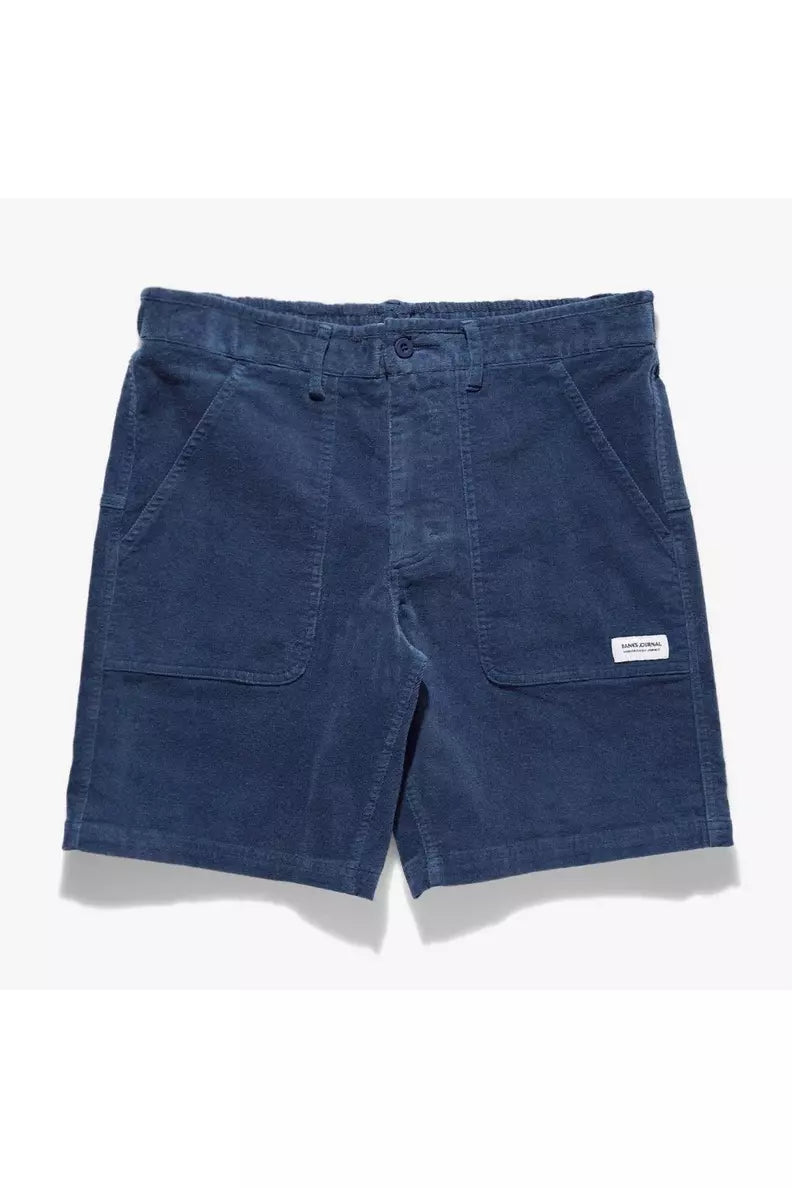 Big Bear Corduroy Walkshort - Insignia Blue - DUNE + SALT