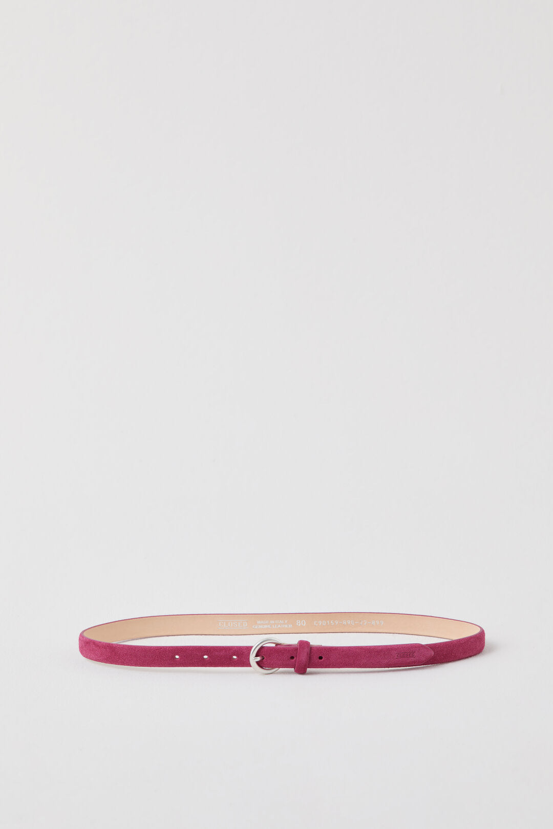 Suede Belt - Raspberry Pink - DUNE + SALT