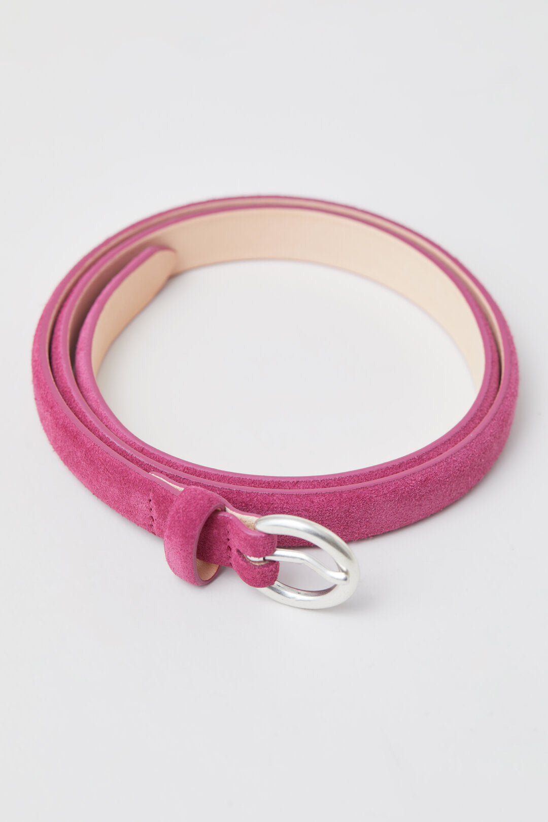 Suede Belt - Raspberry Pink - DUNE + SALT