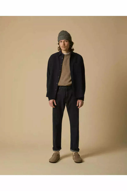 LS Recycled Flannel - Navy - DUNE + SALT