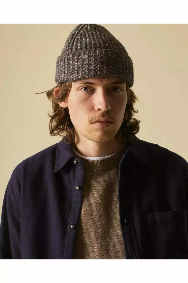 LS Recycled Flannel - Navy - DUNE + SALT