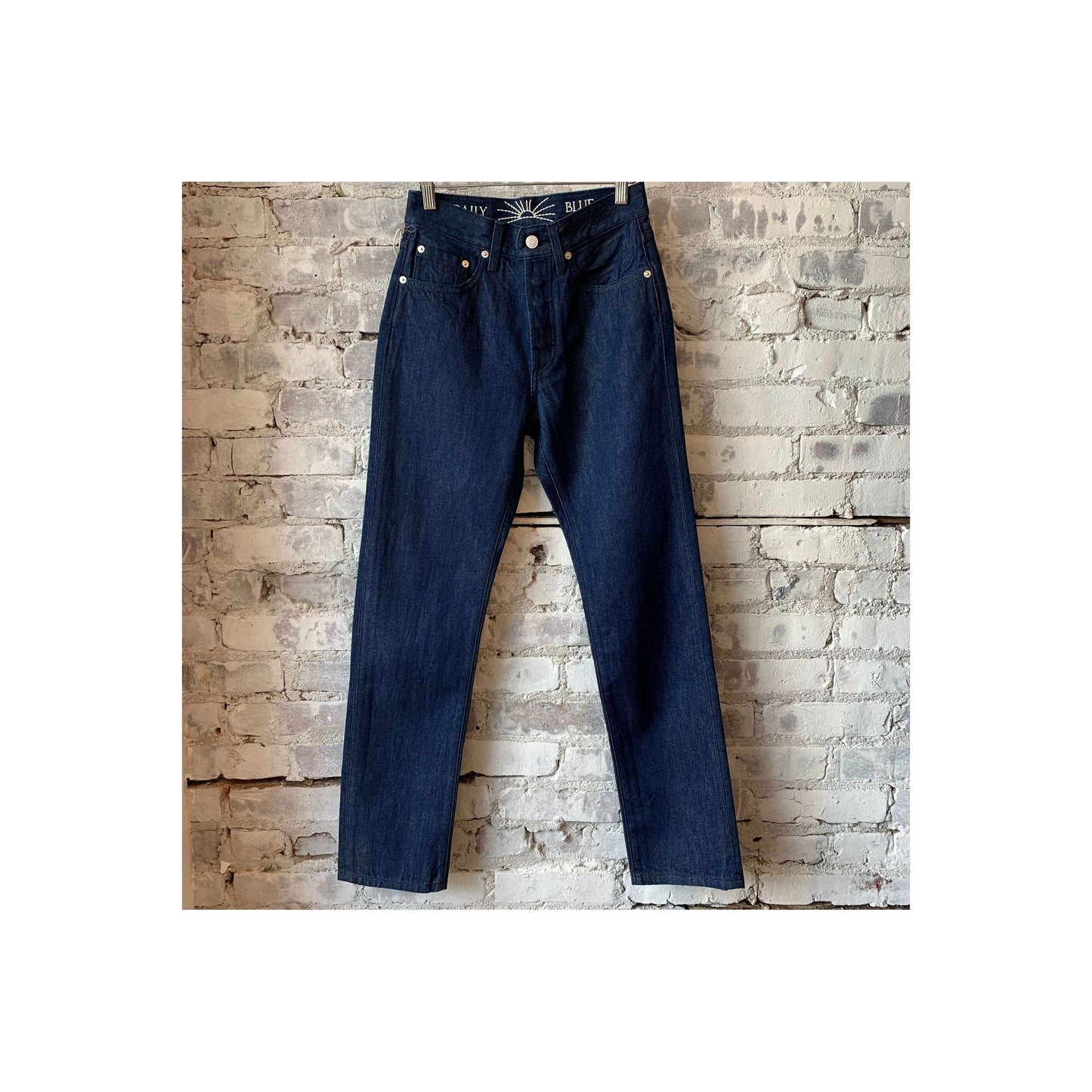 Women's Boost Jean by Daily Blue, Nite wash, featuring slim fit denim with stylish stitching and classic five-pocket design.