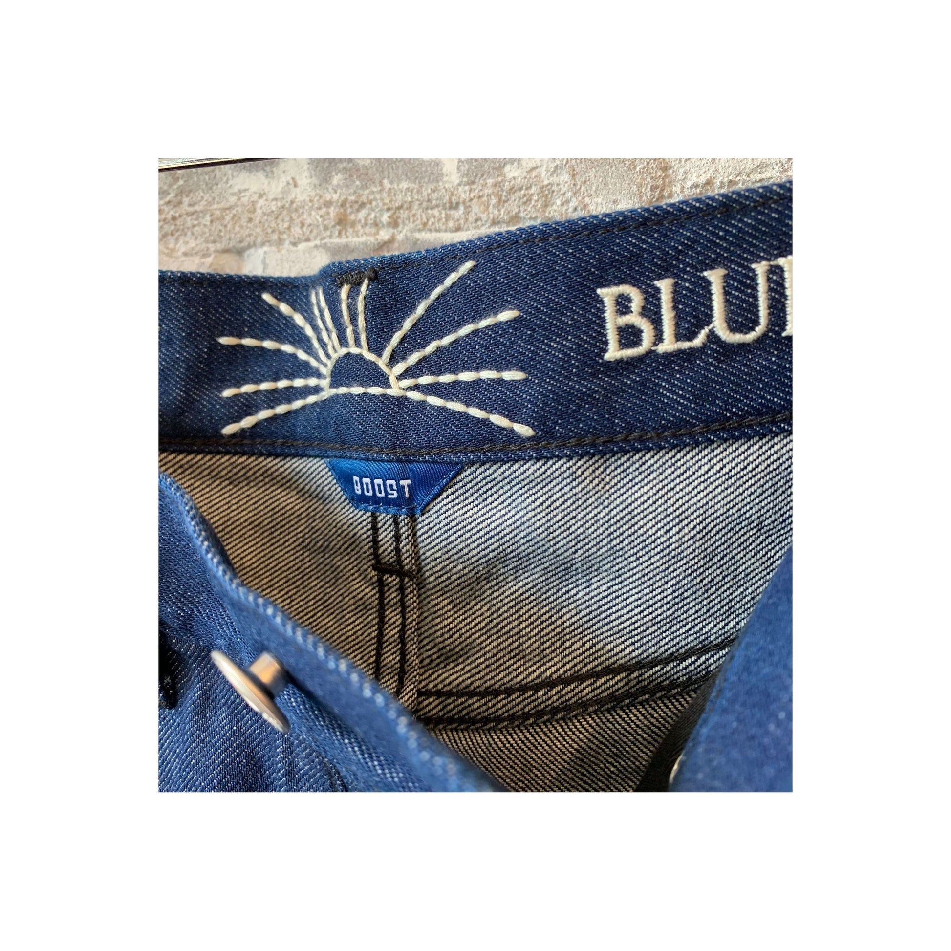 Women's Boost Jean by Daily Blue in Nite wash, showcasing fitted denim style with classic five-pocket design.