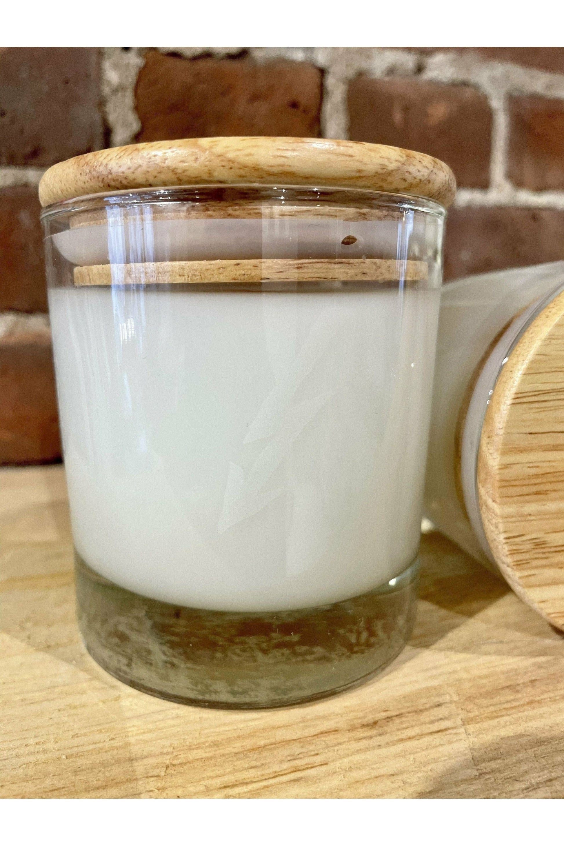Dune and Salt Soy Candle 8 oz - "Salt" Light Gray