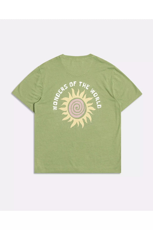 Wonders Sun Swirl Graphic T-Shirt - Turf Green - DUNE + SALT