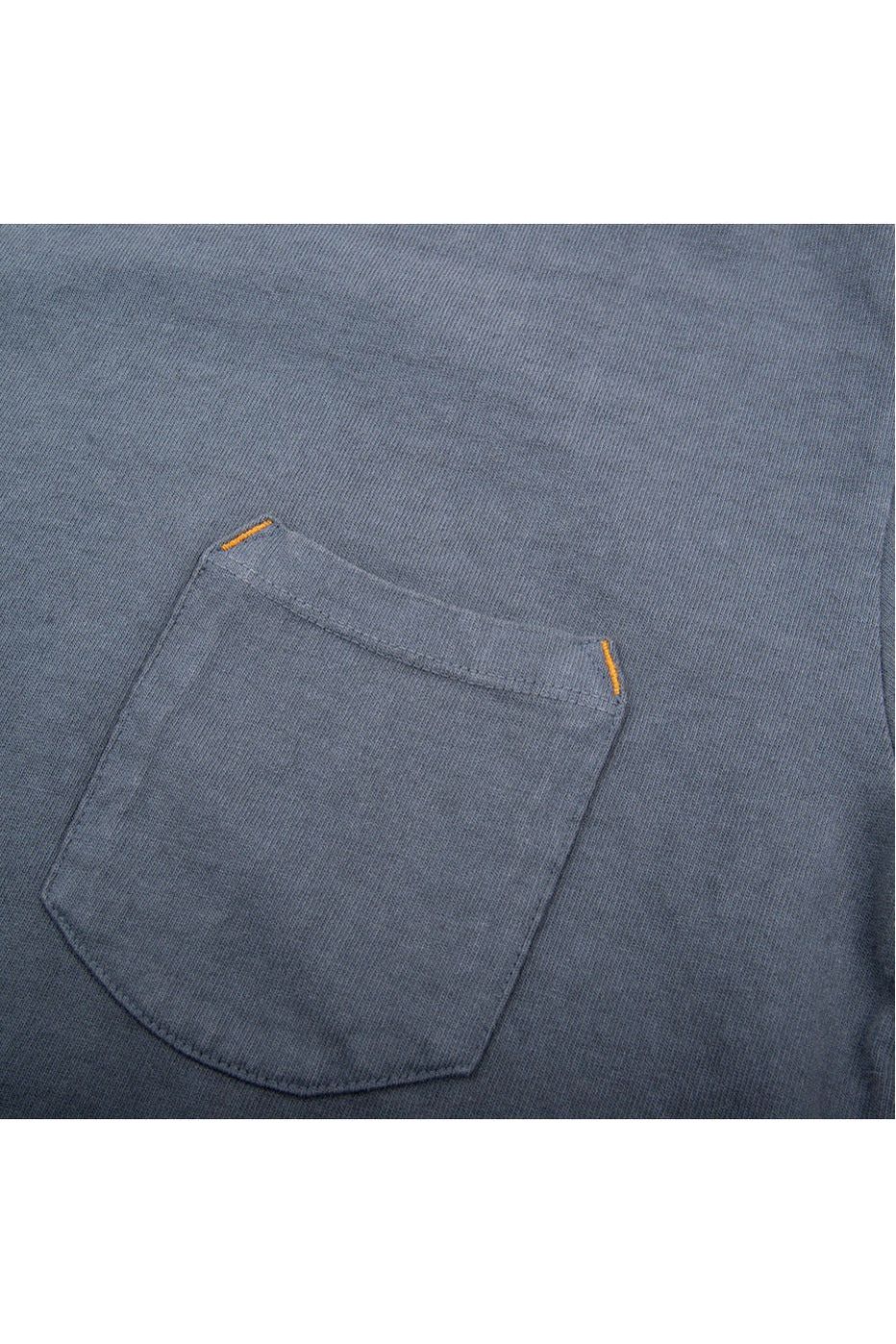 13 Ounce Pocket T-Shirt - Faded Blue - DUNE + SALT