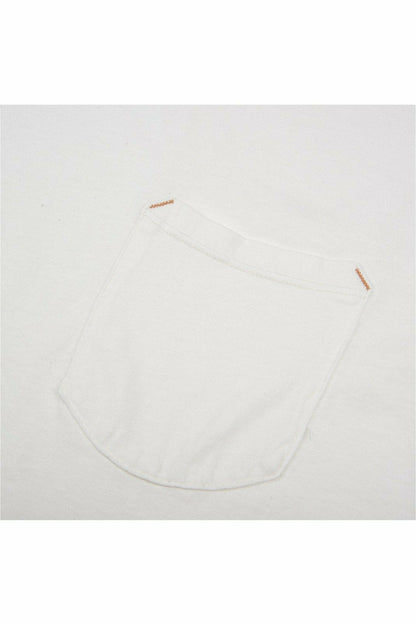 Freenote Cloth 9 Ounce Pocket T-Shirt - White Lavender