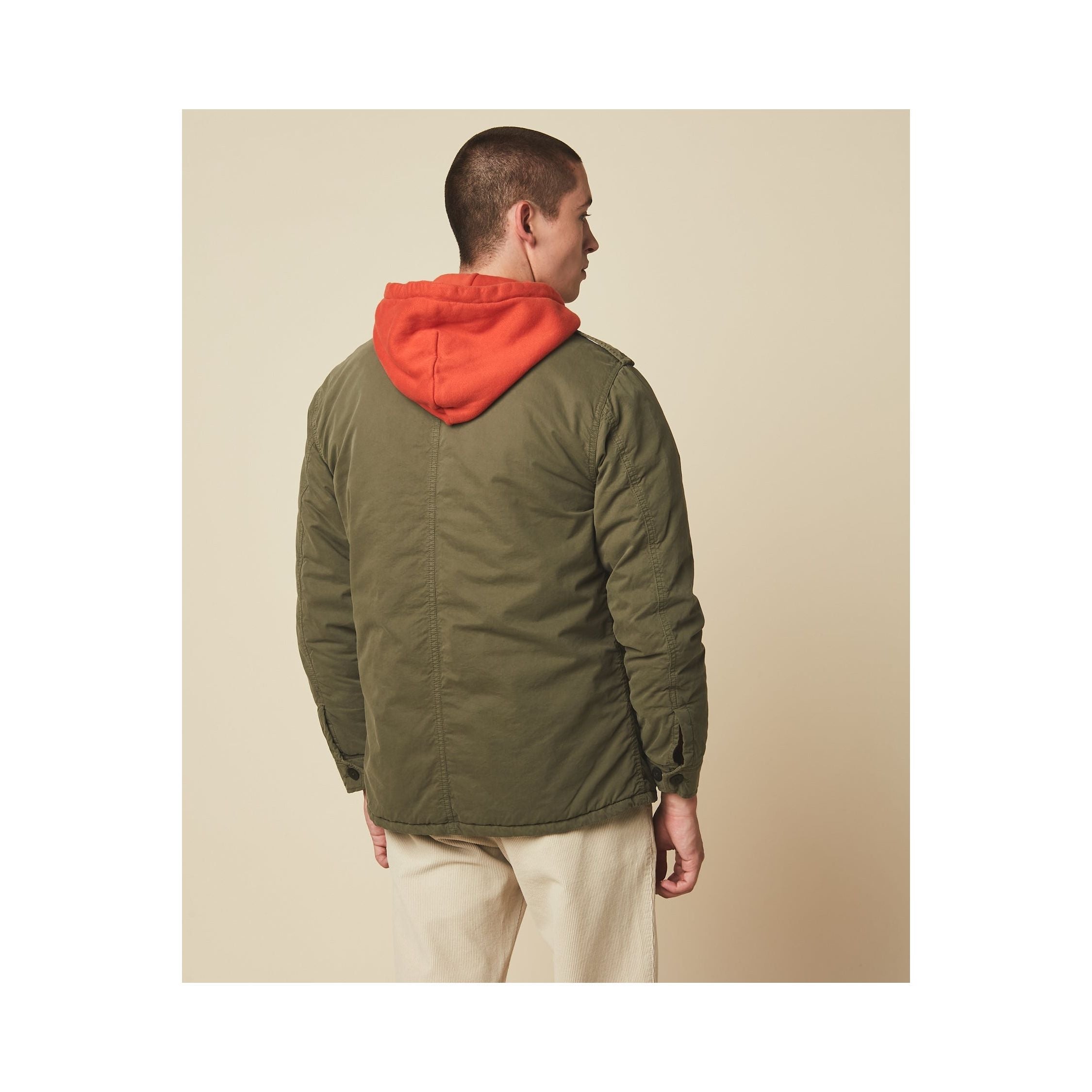 Jonah Military Jacket - Army Green | DUNE + SALT