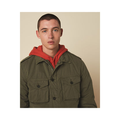 Jonah Military Jacket - Army Green - DUNE + SALT