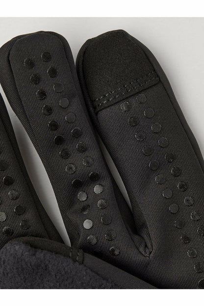 Runner's All Weather 5 Finger Glove - Black - DUNE + SALT