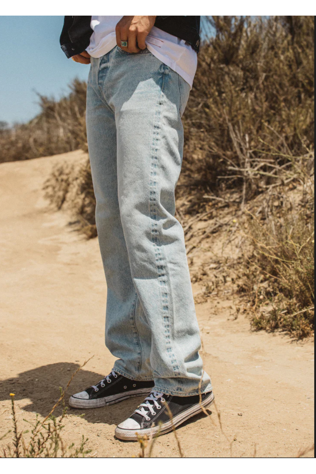 The Hammer Straight Jean 12.5 OZ - Huey - DUNE + SALT