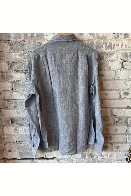 Paul Linen Shirt - Jean - DUNE + SALT