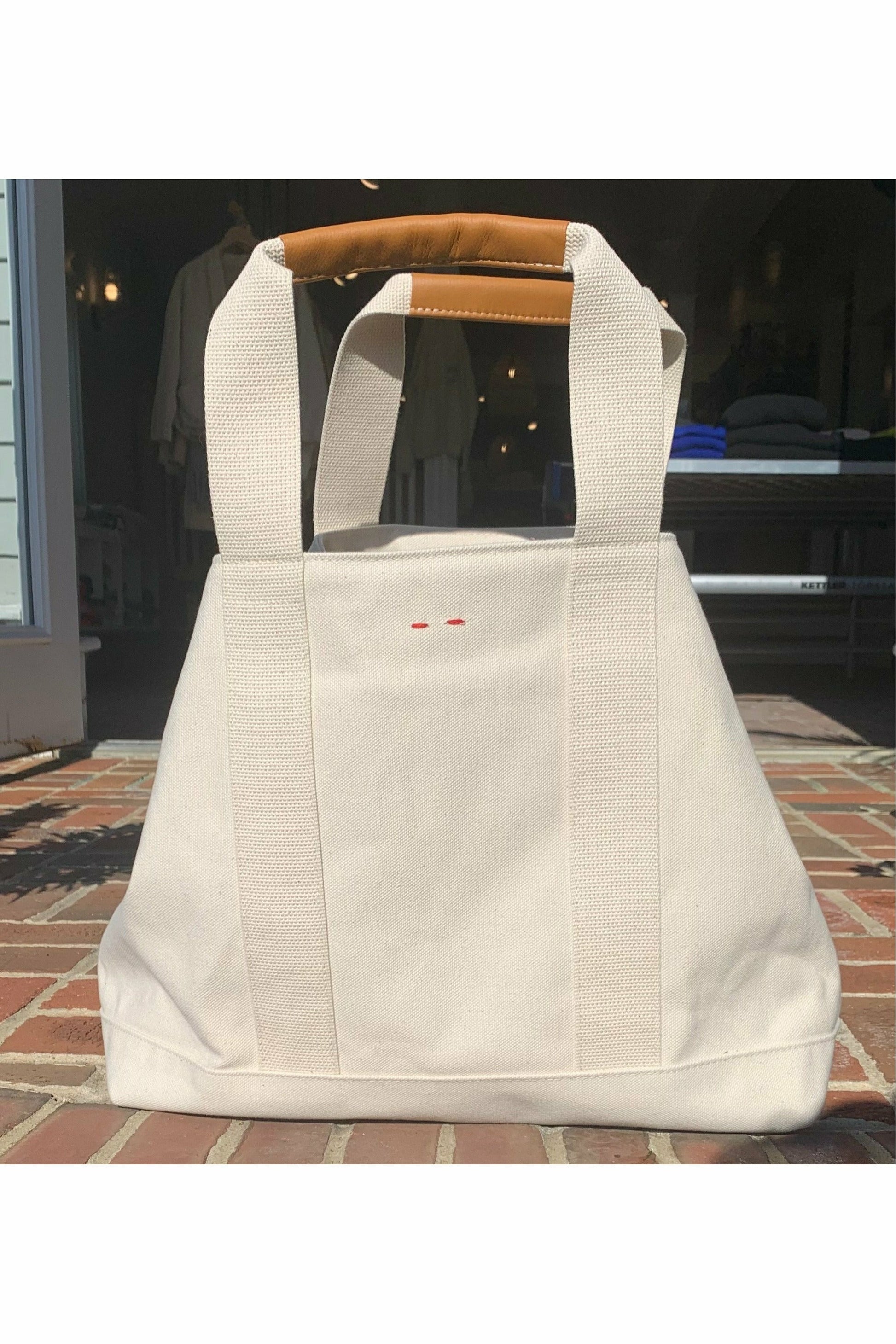 Se Balader Canvas Tote - Cream - DUNE + SALT