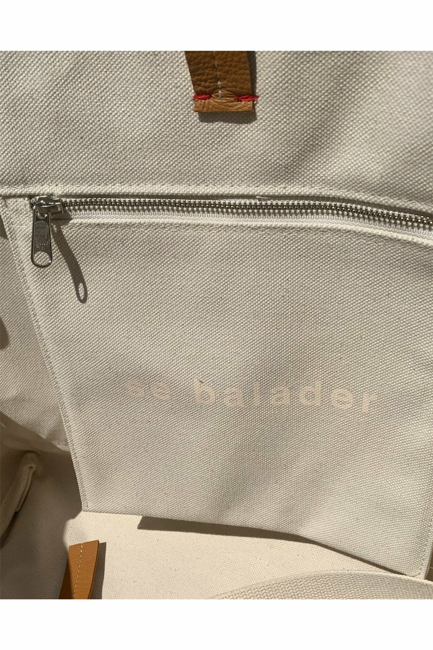 Se Balader Canvas Tote - Cream - DUNE + SALT