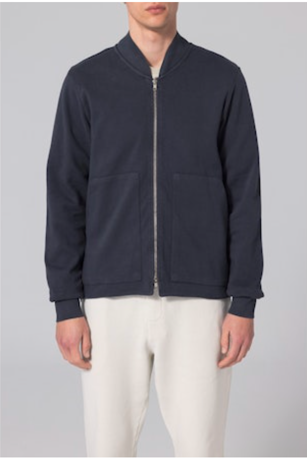 Cotton Jacket - Blue Graphite - DUNE + SALT